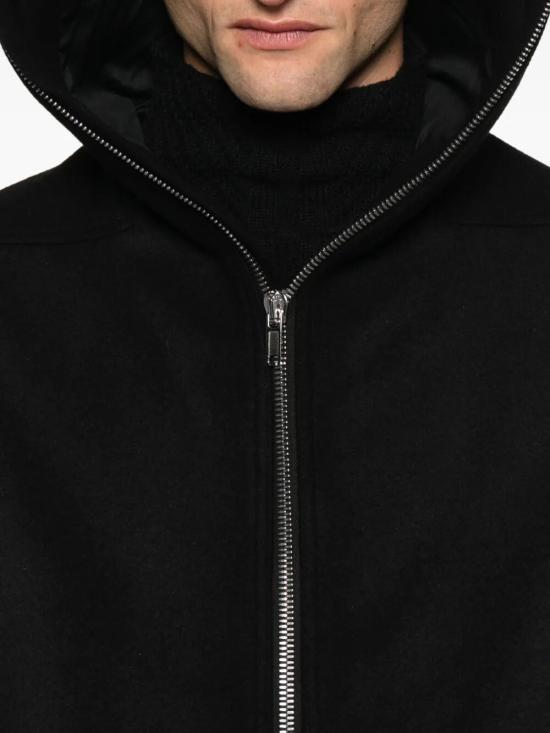 25FW 릭 오웬스 코트 RU02E1979 WSF 09 BLACK - RICK OWENS
