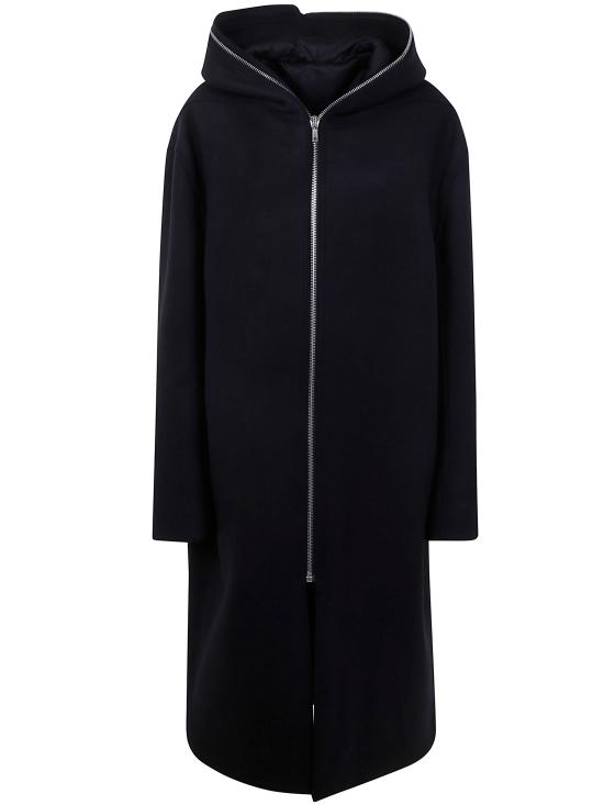 25FW 릭 오웬스 코트 RU02E1979 WSF 09 BLACK - RICK OWENS