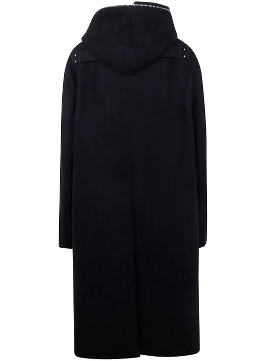 25FW 릭 오웬스 코트 RU02E1979 WSF 09 BLACK - RICK OWENS
