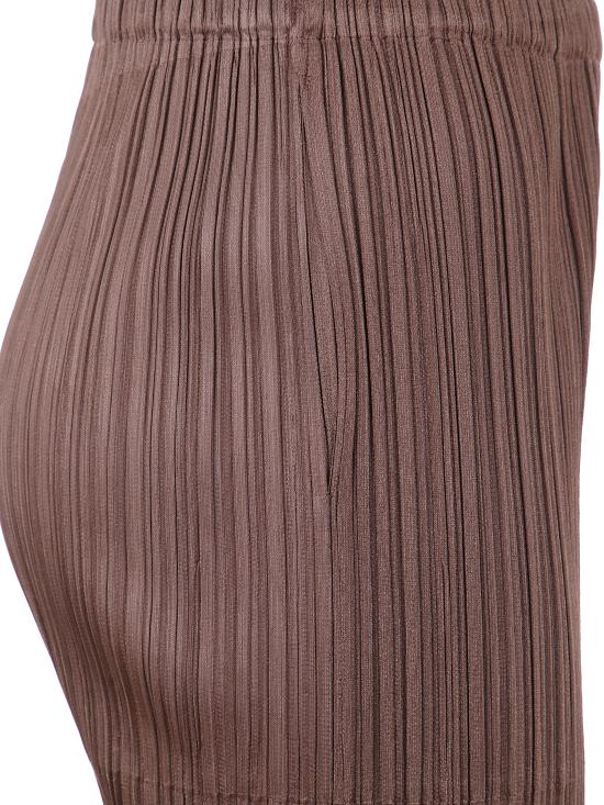 25SS 플리츠플리즈 스트레이트 팬츠 PP57JF407 44 BROWN - PLEATS PLEASE