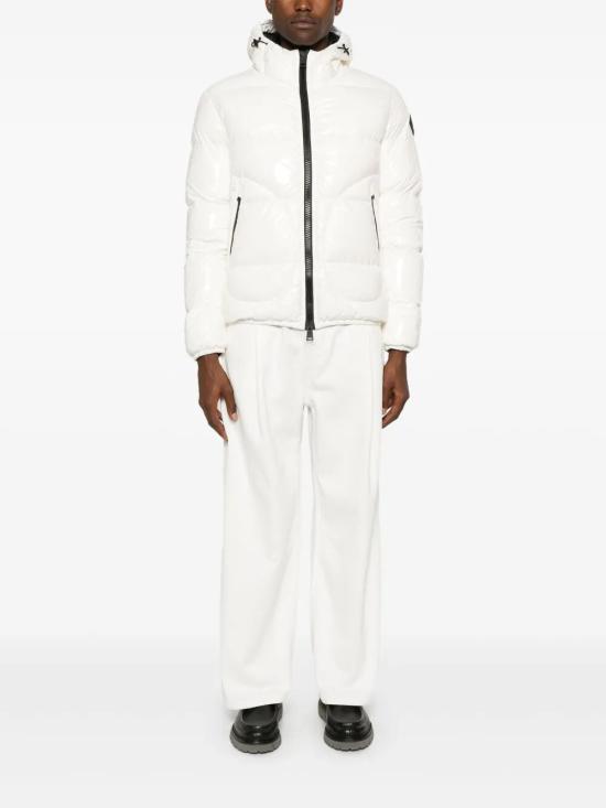 25FW 에르노 글로스 봄버 다운 숏패딩  PI001133U 12220Z 097 1000 WHITE - HERNO