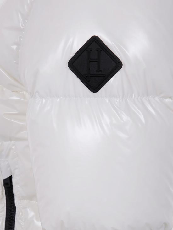 25FW 에르노 글로스 봄버 다운 숏패딩  PI001133U 12220Z 097 1000 WHITE - HERNO
