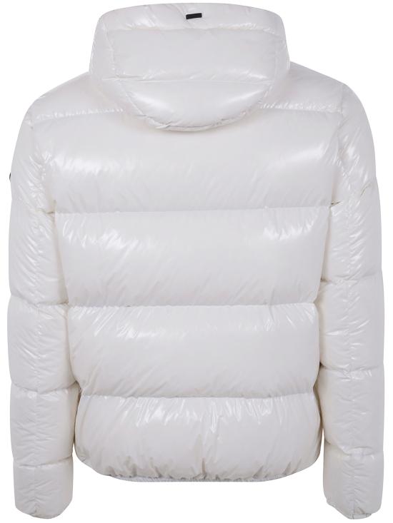25FW 에르노 글로스 봄버 다운 숏패딩  PI001133U 12220Z 097 1000 WHITE - HERNO