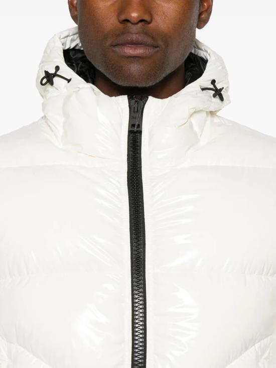 25FW 에르노 글로스 봄버 다운 숏패딩  PI001133U 12220Z 097 1000 WHITE - HERNO