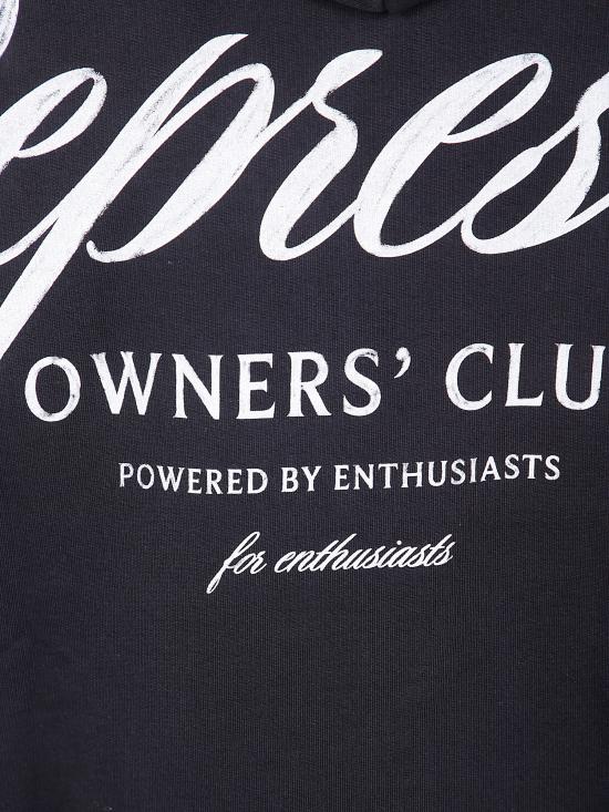 25FW 리프레젠트 후드 티셔츠 OCM41200 001 001 BLACK - REPRESENT