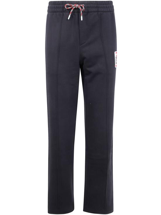 25FW 카사블랑카 트레이닝/조거 팬츠 U MPF25 JTR 051 01 BLACK LOOPBACK - CASABLANCA