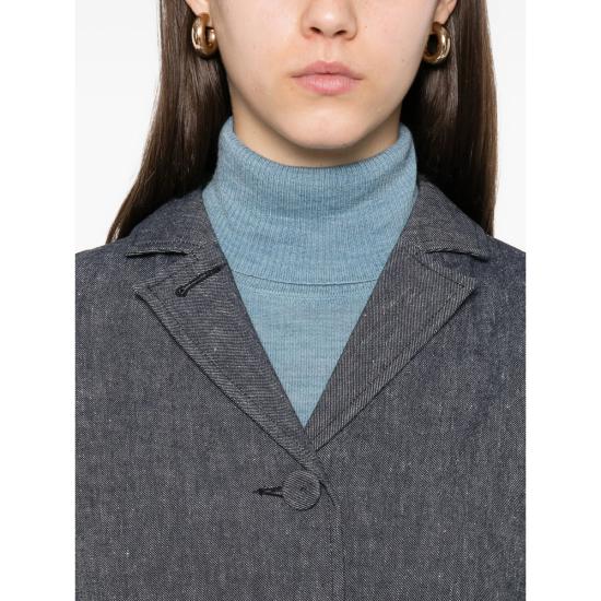 25FW 마크 켄리 도미노 탄 수트 자켓 25 3 188 3205 JUKO NAVY BLUE - MARK KENLY DOMINO TAN