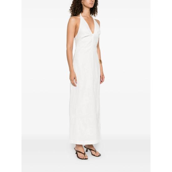 25FW 서 더 레이블 롱 원피스 SIR225 1024 IVORY WHITE - SIR. THE LABEL