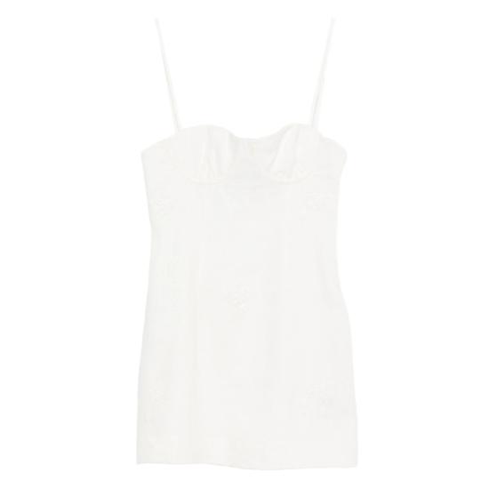 25FW 서 더 레이블 숏 원피스 SIR225 1023 IVORY WHITE