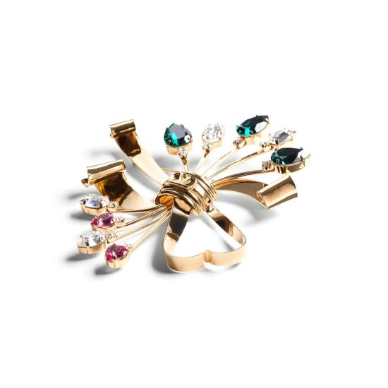 25SS 발렌티노 가라바니 브로치 6W2J0X51YCW L05 GOLD - VALENTINO GARAVANI