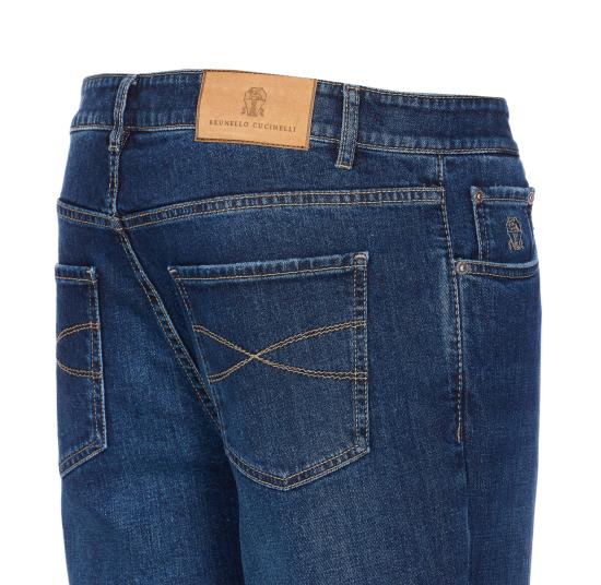 25FW 브루넬로 쿠치넬리 M283PD3210 C1468 Blue - BRUNELLO CUCINELLI