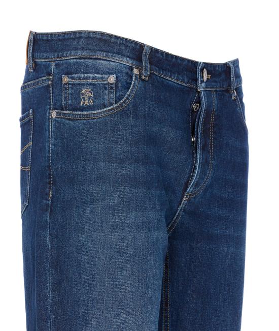 25FW 브루넬로 쿠치넬리 M283PD3210 C1468 Blue - BRUNELLO CUCINELLI