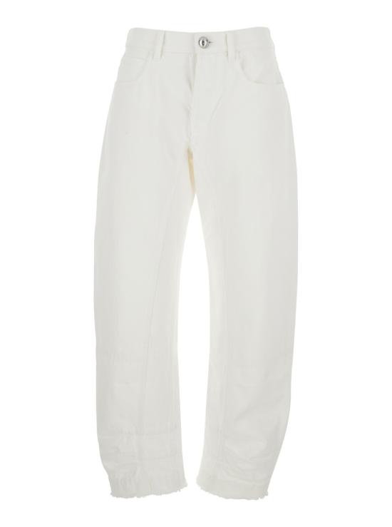 25SS 질샌더 데님 팬츠 J04KA0115J46463102 White