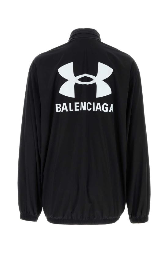 25SS 발렌시아가 x 언더아머 윈드브레이커 814127TQO35 1000 BLACK - BALENCIAGA