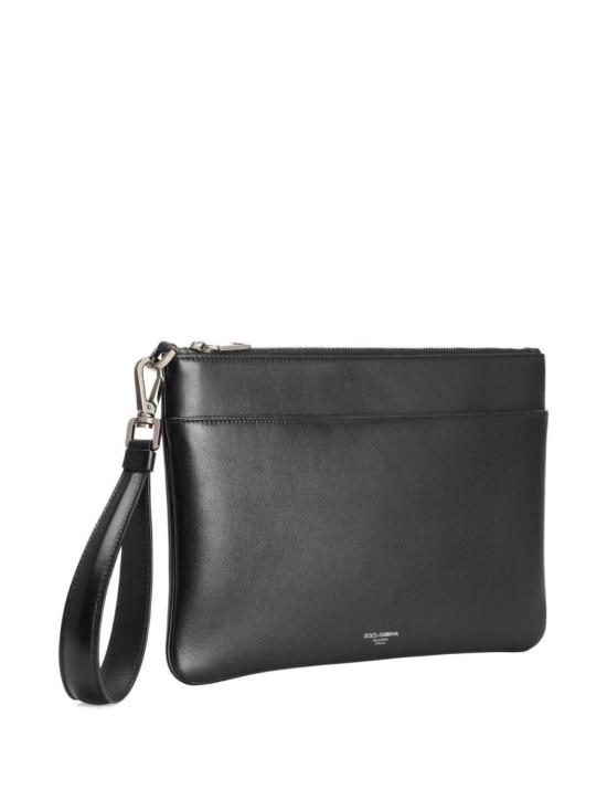 25FW 돌체앤가바나 레더 토일레트리 클러치  BP3294AV95680999 Black - DOLCE & GABBANA