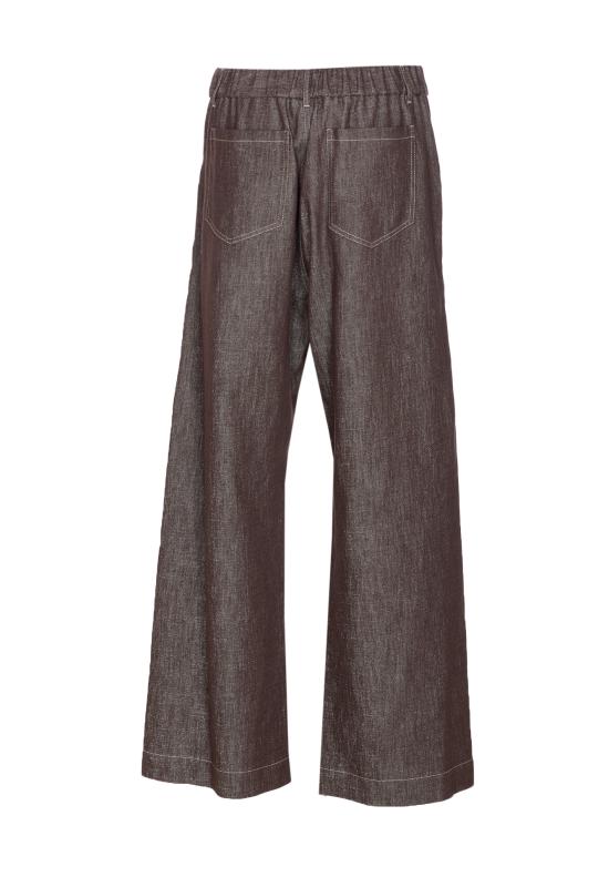 25FW 브루넬로 쿠치넬리 스트레이트 팬츠 MB148MY599 C003 Brown - BRUNELLO CUCINELLI