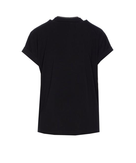 25FW 브루넬로 쿠치넬리 반팔 티셔츠 M0T18BD222 C101 Black - BRUNELLO CUCINELLI