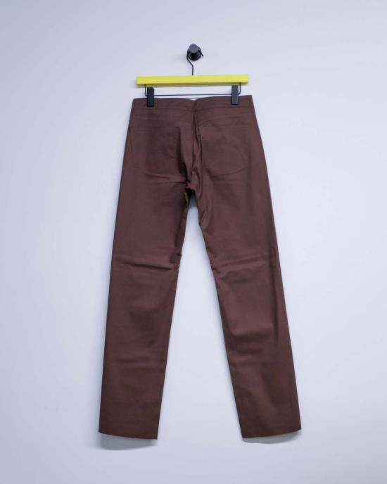  가브리엘라 콜 가먼츠 스트레이트 팬츠 No.155 폴리코팅 코튼 슬릿 팬츠 - GABRIELA COLL GARMENTS