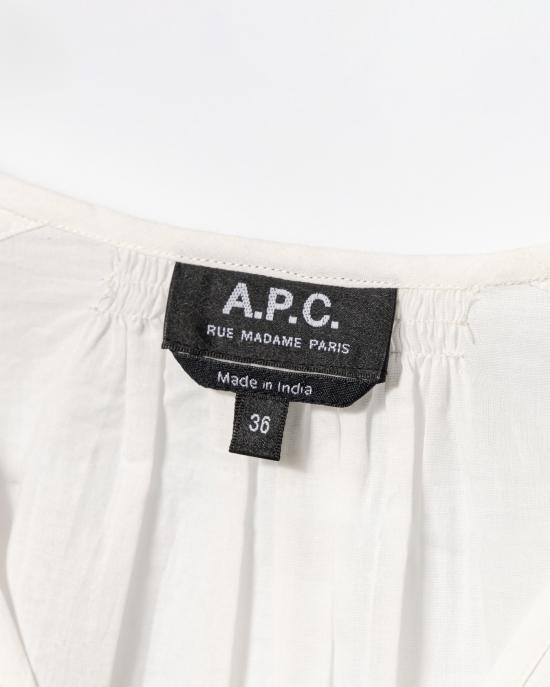 25SS 아페쎄 블라우스 COHHH F13449 AAB WHITE White - A.P.C.