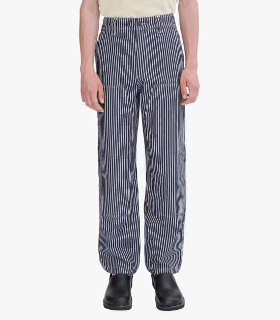 25SS 아페쎄 스트레이트 팬츠 COHHG M08484 TIC BLUE WHITE Blue - A.P.C.