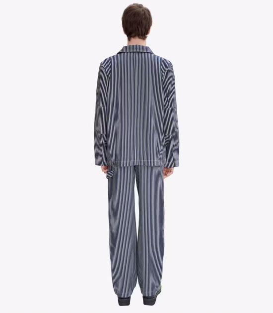 25SS 아페쎄 스트레이트 팬츠 COHHG M08484 TIC BLUE WHITE Blue - A.P.C.