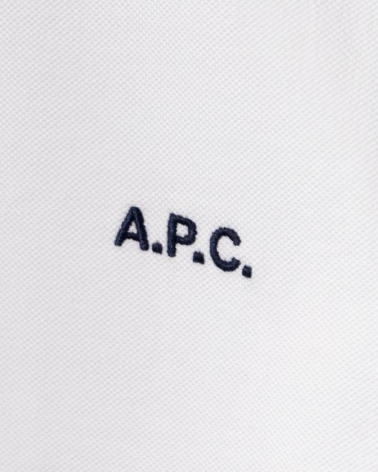 25SS 아페쎄 폴로 티셔츠 COGWZ H26342 AAB WHITE White - A.P.C.