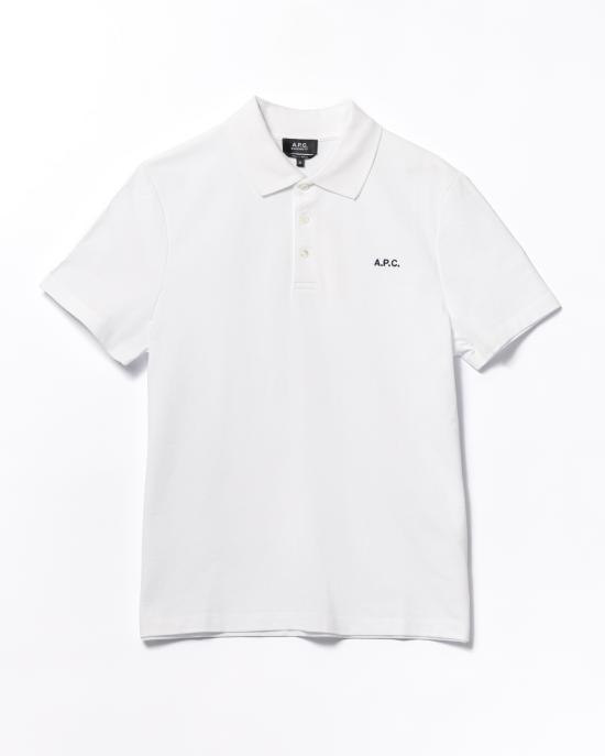 25SS 아페쎄 폴로 티셔츠 COGWZ H26342 AAB WHITE White
