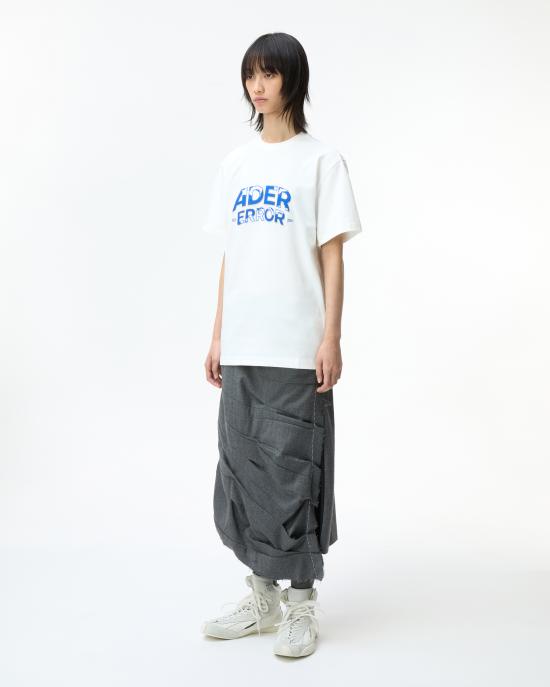 25SS 아더에러 반팔 티셔츠 BN25FYTS0101OW OFF WHITE Beige - ADER ERROR