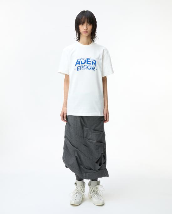 25SS 아더에러 반팔 티셔츠 BN25FYTS0101OW OFF WHITE Beige - ADER ERROR