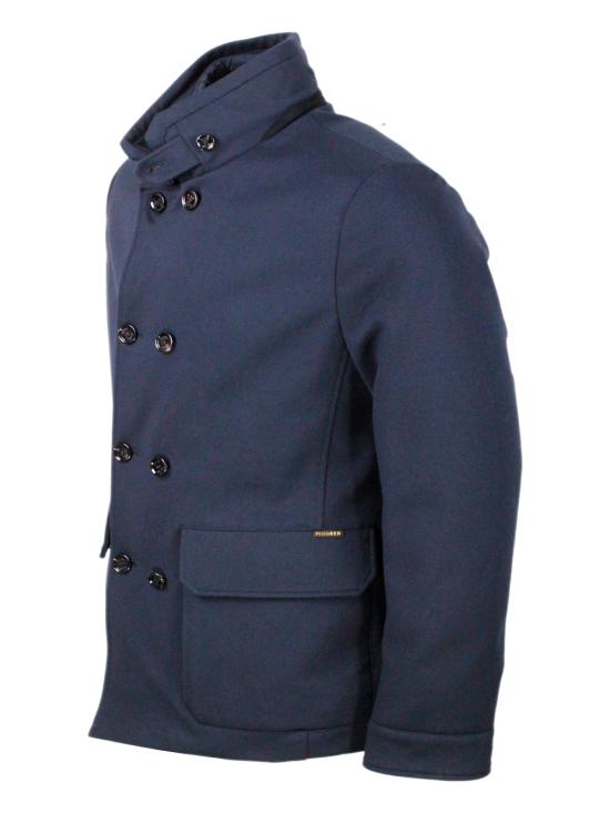 25FW 무레르 수트 자켓 BAS TZ 402 Dark blu - MOORER