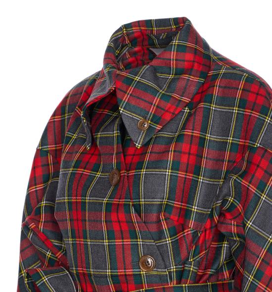 25FW 비비안웨스트우드 코트 13010027 W0176H203 Red - VIVIENNE WESTWOOD