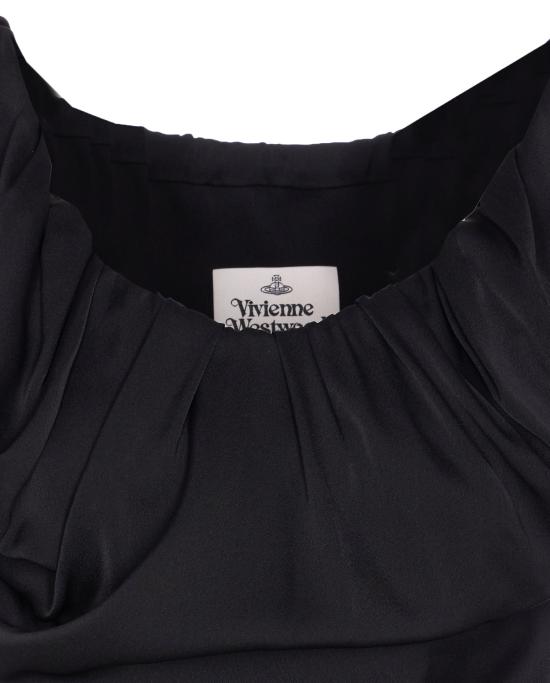 25FW 비비안웨스트우드 미디 원피스 1101039N W012YN401 Black - VIVIENNE WESTWOOD