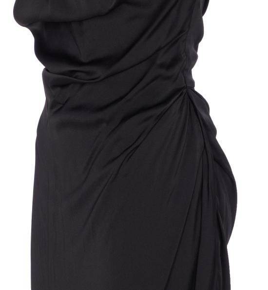 25FW 비비안웨스트우드 미디 원피스 1101039N W012YN401 Black - VIVIENNE WESTWOOD