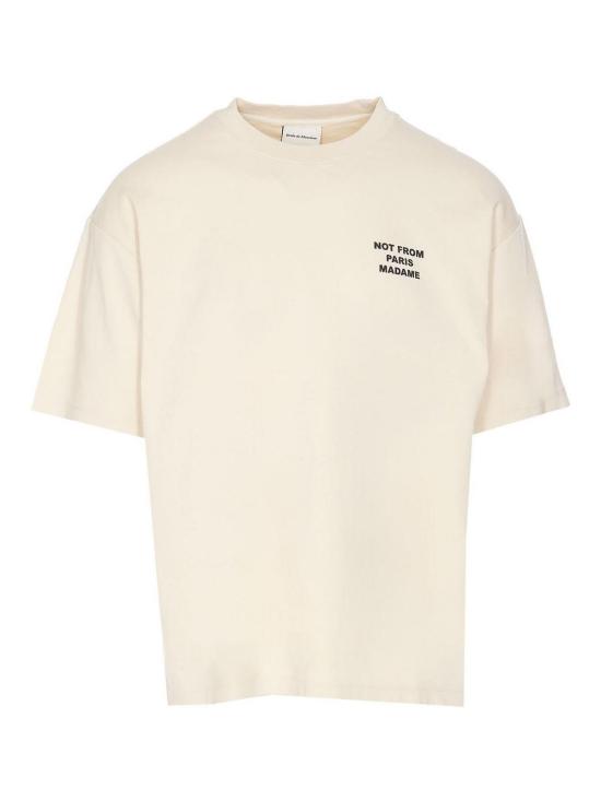 26SS 드롤드무슈 반팔 티셔츠 TS203CO002MT White