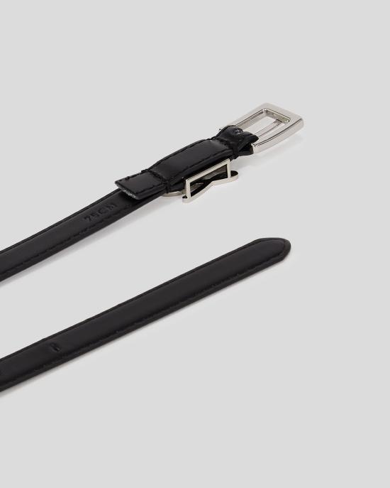 25FW 칼라거펠트 슬림 벨트 A1W33061 999 black NERO - KARL LAGERFELD
