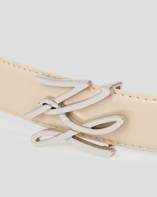 25FW 칼라거펠트 슬림 벨트 A1W33148 3561 1KX trench beige BEIGE - KARL LAGERFELD