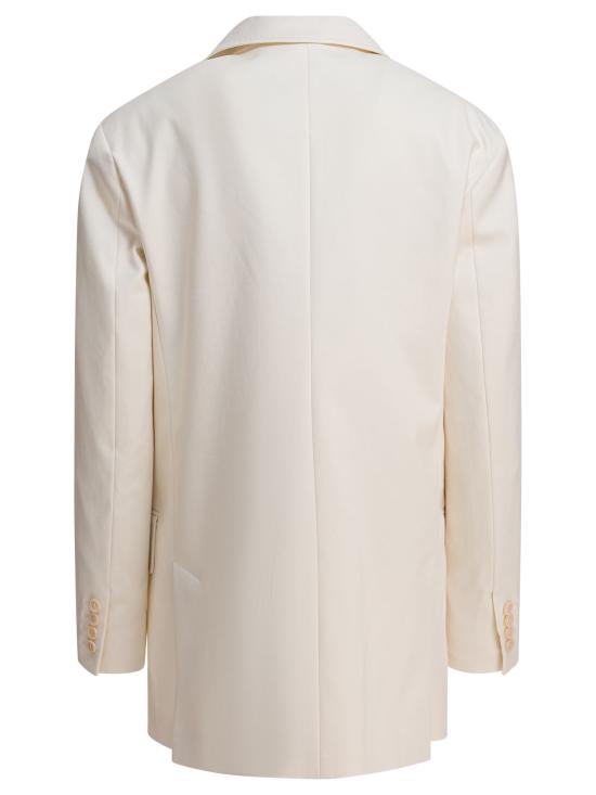 25FW 막스마라 Suez 블레이저 2521046071SUEZ005 White - MAX MARA