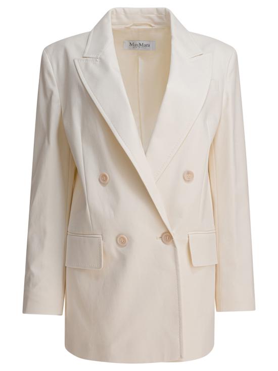 25FW 막스마라 Suez 블레이저 2521046071SUEZ005 White