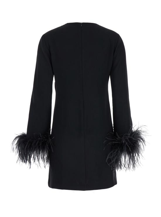 24FW 파로쉬 숏 원피스 D731343PPOKER24013 Black - PAROSH