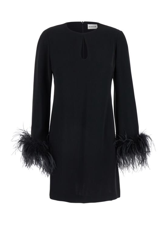 24FW 파로쉬 숏 원피스 D731343PPOKER24013 Black