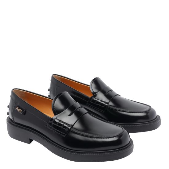25FW 토즈 로퍼 XXW20L0IP70 SHAB999 Black - TODS