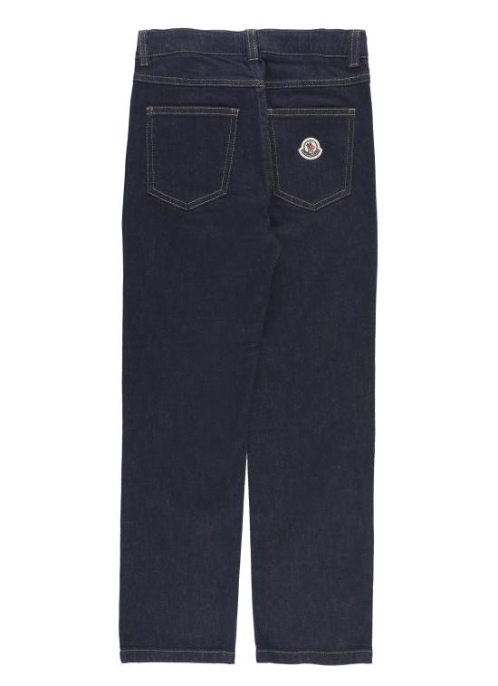 25FW [키즈] 몽클레어 스트레이트 팬츠 954 2A00003 5974Q791 Blue - MONCLER