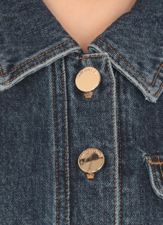 25FW 셀프 포트레이트 미디 원피스 PF25803SBL SLEEVELESS MINIBLUE Blue - SELF PORTRAIT