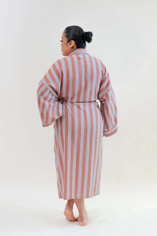  Bathen 라운지 웨어 바텐 카바나 스트라이프 로브 퍼프 - OTHER BRANDS