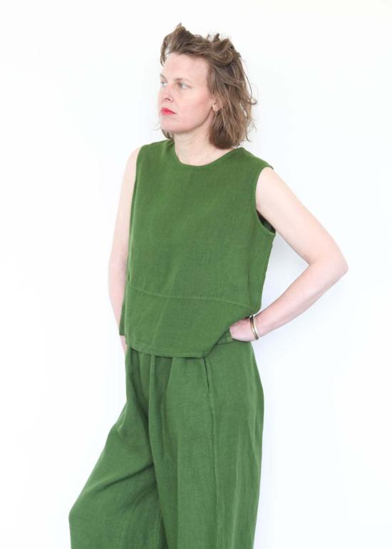  브린 워커 민소매 티셔츠 기본 탱크 - BRYN WALKER