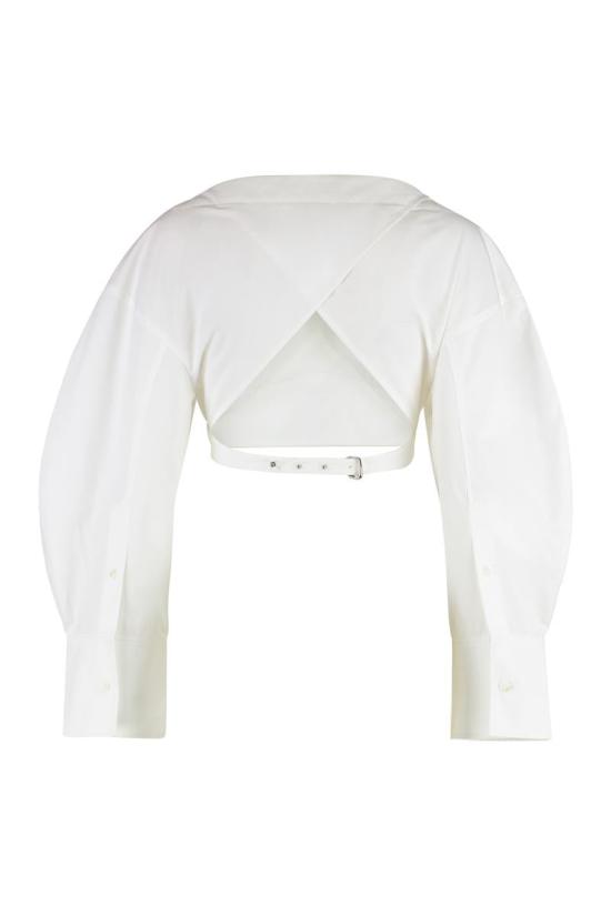 24FW 자크뮈스 긴팔 티셔츠 24H243SH0721520 100 WHITE - JACQUEMUS