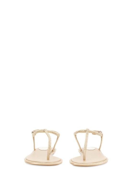 26SS 르네 카오빌라 플랫 슈즈 C11574 010R001V104 GOLD - RENE CAOVILLA