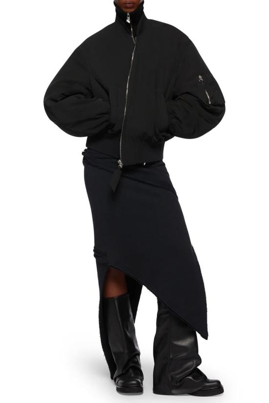 25FW 디 아티코 케이프 251WCB00070PLL001AA100 Black - THE ATTICO