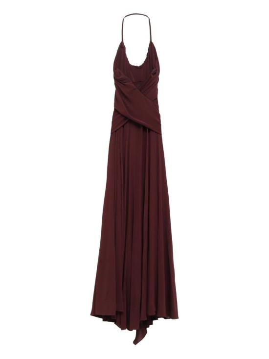 25FW 알라이아 롱 원피스 AA9R2707J050B332 Red - ALAIA