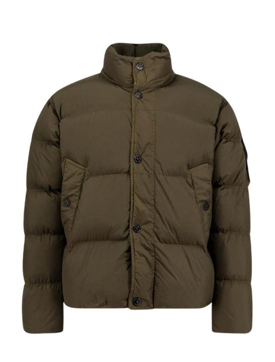 25FW 스톤 아일랜드 크링클 랩스 NY 리사이클 나일론 다운 자켓  K2S154100010S0A23V0054 GREEN